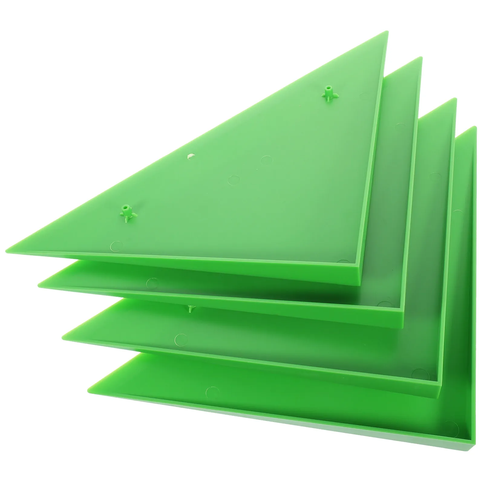 

4Pcs Triangle Table Corner Protector for Foosball Table ABS Material Anti-Scratch Green Corner Guard Universal Fit Easy Clean
