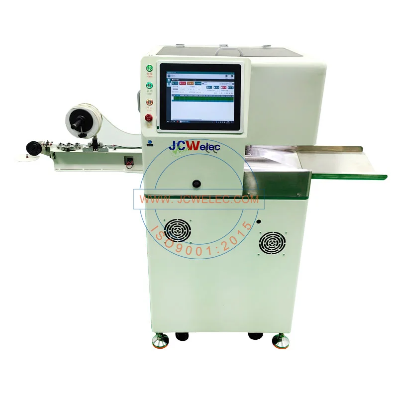 JCW-CS03P Automatic Cable Cutting and Stripping Machine with Printed Sleeve Threading Function