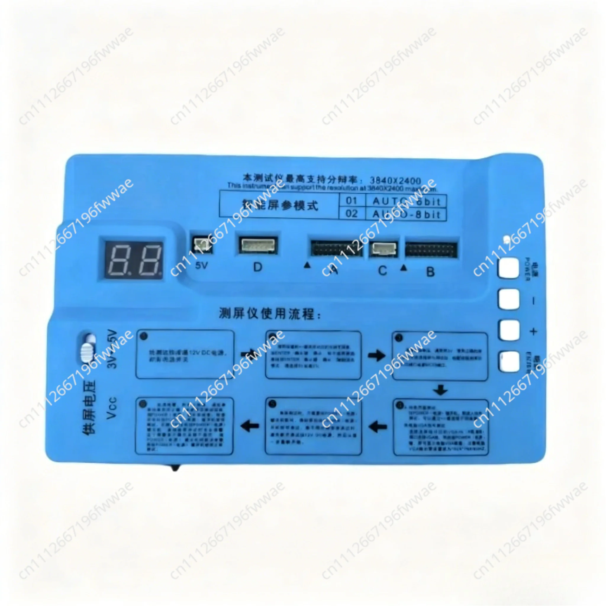 For LCD Tester 2K 4K EDP Screen Tester 85 Builtin Test Programs for Monitor Repair