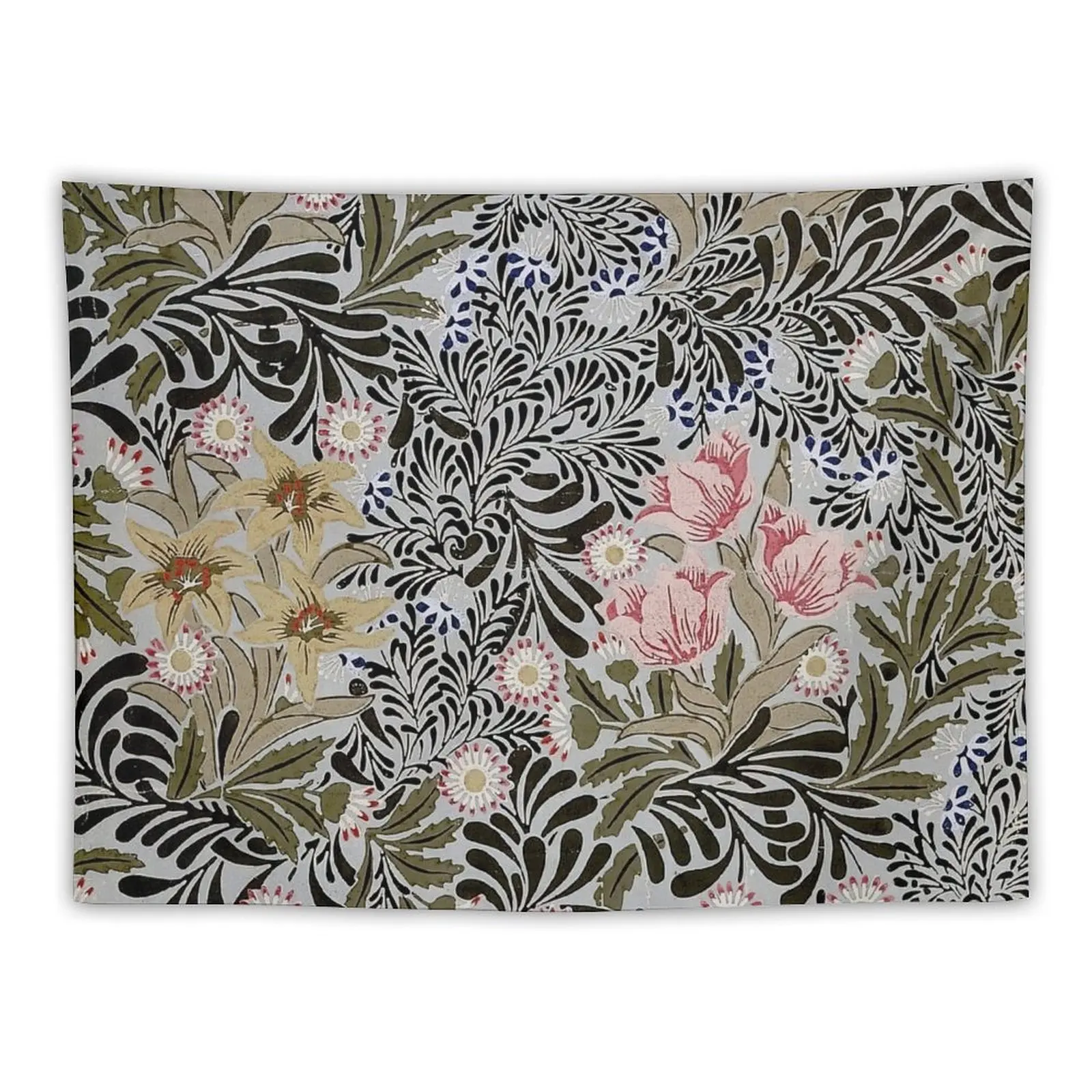 William Morris Tapestry Aesthetic Decoration Room Ornaments Aesthetic Home Decor Tapestry