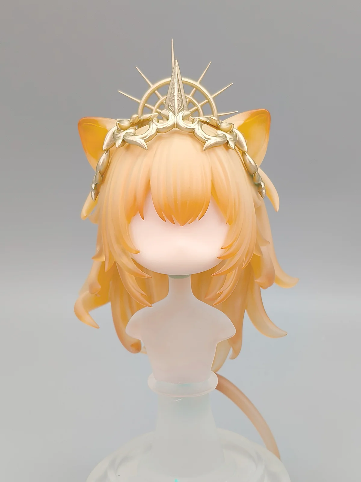 Arknights Siege Handmade OB11 OB22 GSC 헤어 분리형 헤어 쉘 가발 페이스 플레이트 BJD 인형 액세서리 게임 애니메이션 피규어 장난감 키즈