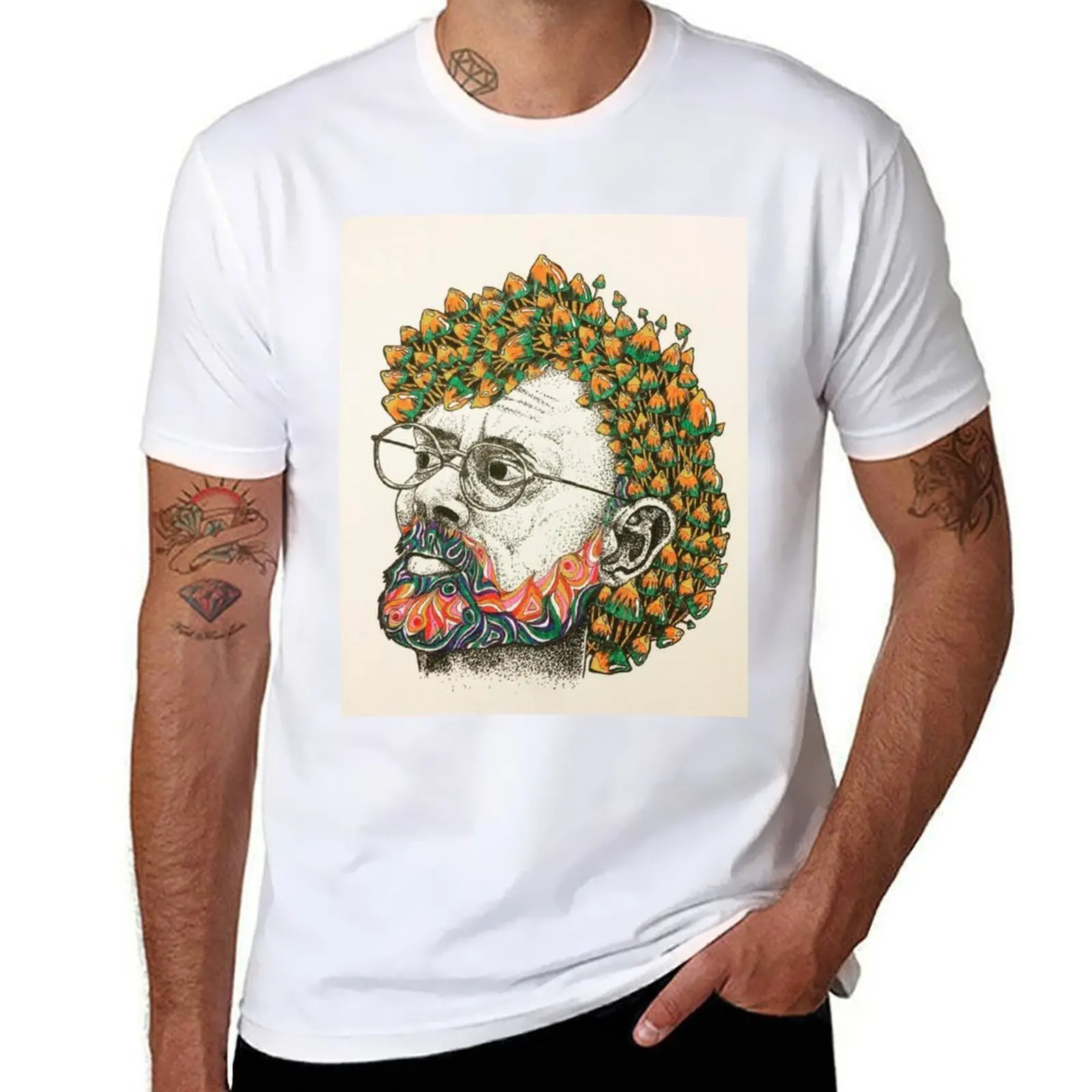 

Terence McKenna T-Shirt man t shirt designer man t shirts for men casual t shirt for man T-shirt
