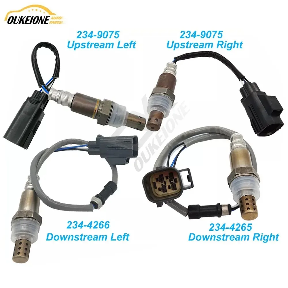 

Upstream Downstream Oxygen O2 Sensor for Land Rover LR3 4.0L 4.4L 2005 2006 Rover Range Rover Sport 4.2L 2006 Front Rear Lambda