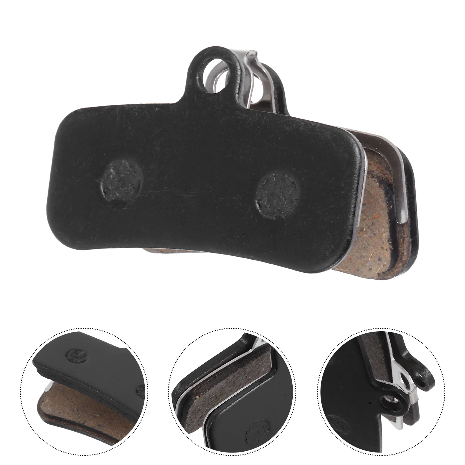 

2Sets Mountain Bike Brake Pads High Performance Resin Disc Pads for Front and Rear Bikes Low Noise Cycling Brake Replacement