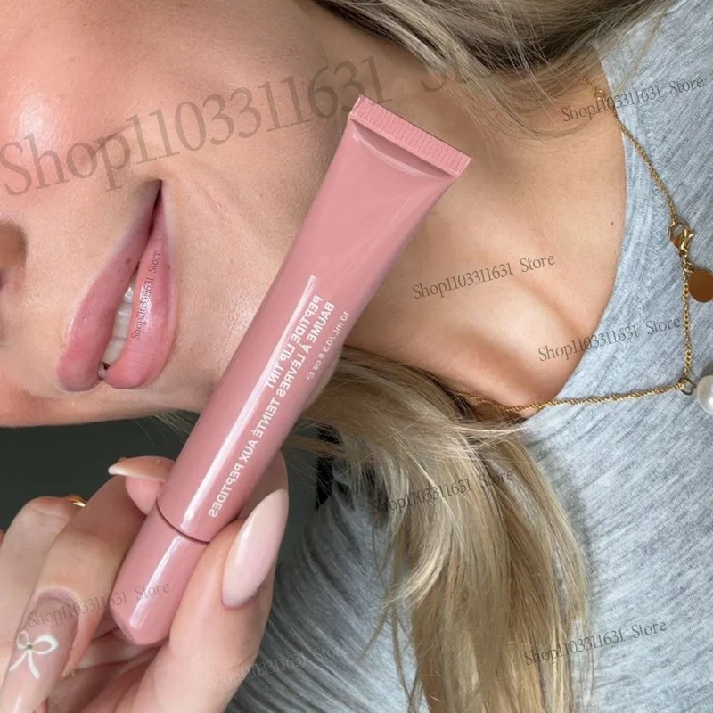 Lip Gloss cair Nude 12ml, Lip Gloss berkilau 8 warna tahan lama, Lip Oil Glossy tidak lengket kaca, Lip Gloss riasan baru