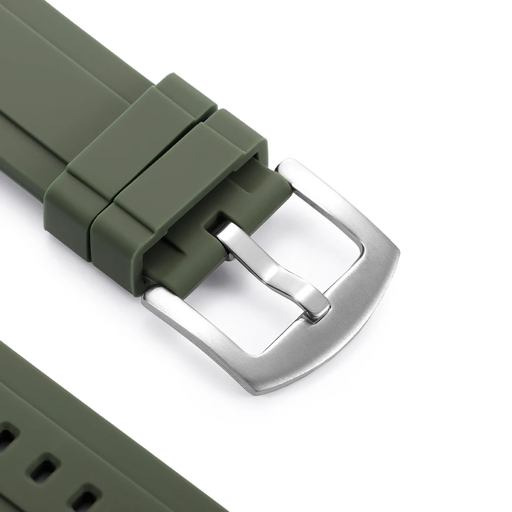 20mm 22mm Universelles wasserdichtes Gummiband für Rolex für Armani für Omega Armband Sport Silikon Uhrenarmband für Seiko Armband – Detail 38