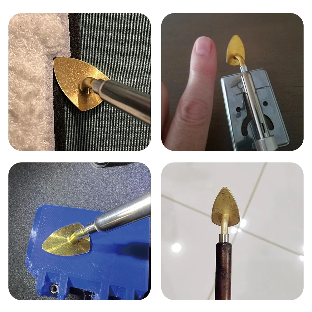 Tragbare Mini Handwerk Elektrische Eisen Leder Kleidung Schuhe Glatte Falten Entfernung Leder Oberfläche Caft Reparatur Lötkolben Werkzeug – Detail 6