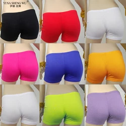 New Arrivals Belly Dance Leggings Solid Anti Emptied Short Belly Dance Pants 12 Colors