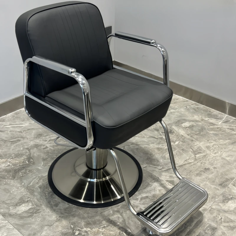 

Stool Lifting Barber Chairs Adjust Haircut Shampoo Barber Chairs Hairdressing Silla Peluqueria Barbershop Furniture MZ50BC