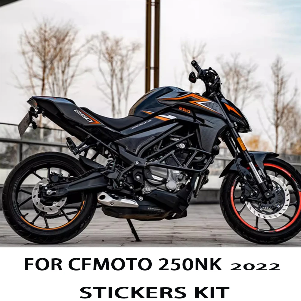 

For CFMOTO 250NK NK 250 Retrofit Parts 2022 for CF MOTO NK250 Accessories Decorative Stickers Full Set Of Decal Paint Protection