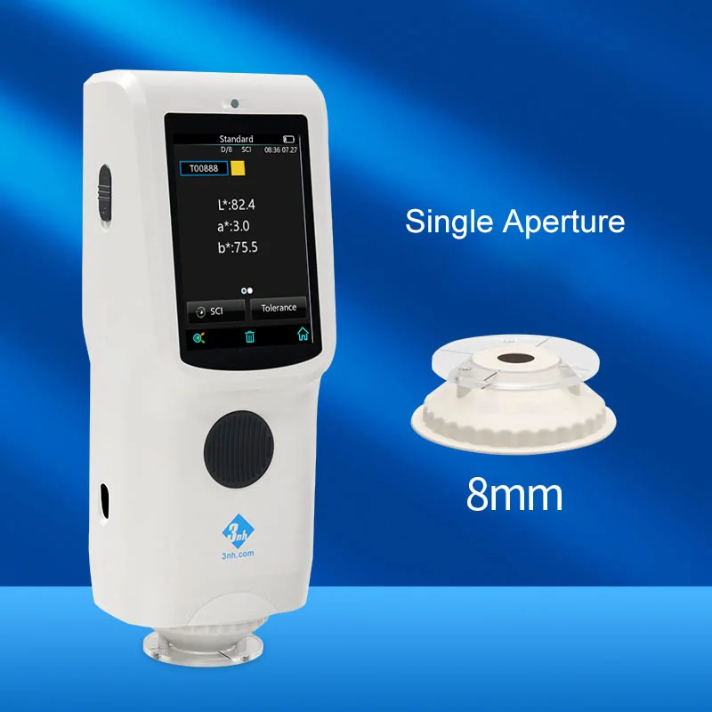 CR7 Portable Colorimeter High Accuracy Testing Equipment for Paint Plastic Textile Quality Control (QC)