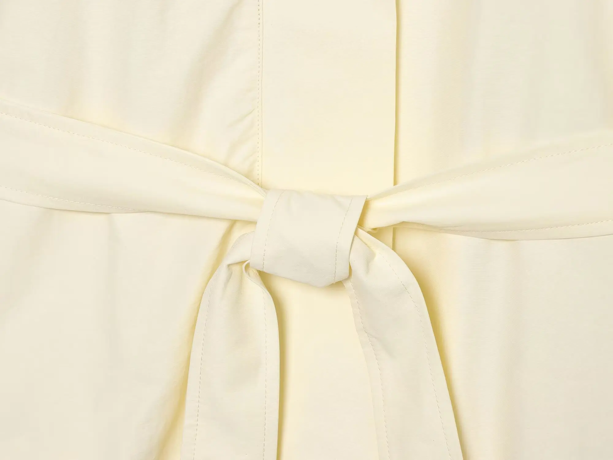 KONDALA Damen Schicke Minimalistische Gürteljacke Elegante Pendlerjacke mit Stehkragen 2026 Frühling Herbst Trendige High-Street Freizeitjacke – Detail 11