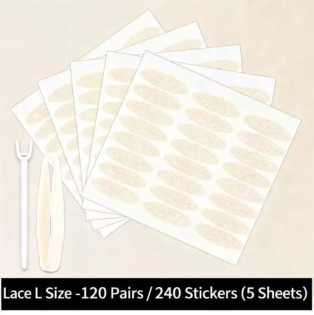 شريط جفن مزدوج غير مرئي - رفع طبيعي للعيون الأحادية الصلبة والغطاء يقاوم العرق والزيت ملصقات جفن مزدوج مقاومة للماء - #4