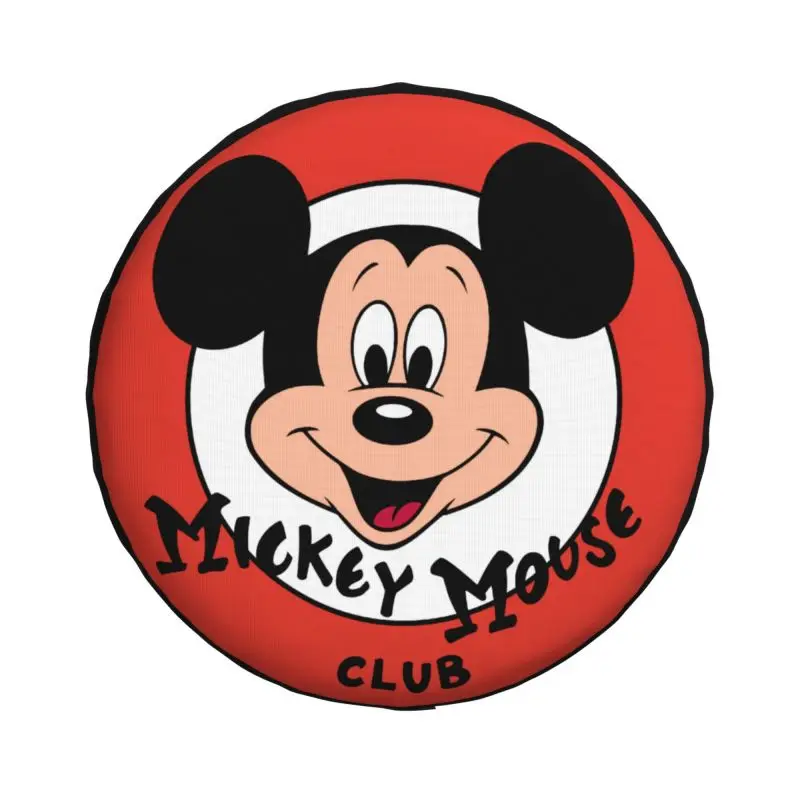 مخصص ميكي ماوس غطاء إطار العجلة الاحتياطية ل جراند شيروكي ميكي ماوس نادي رمز جيب RV SUV ملحقات السيارة التخييم #2
