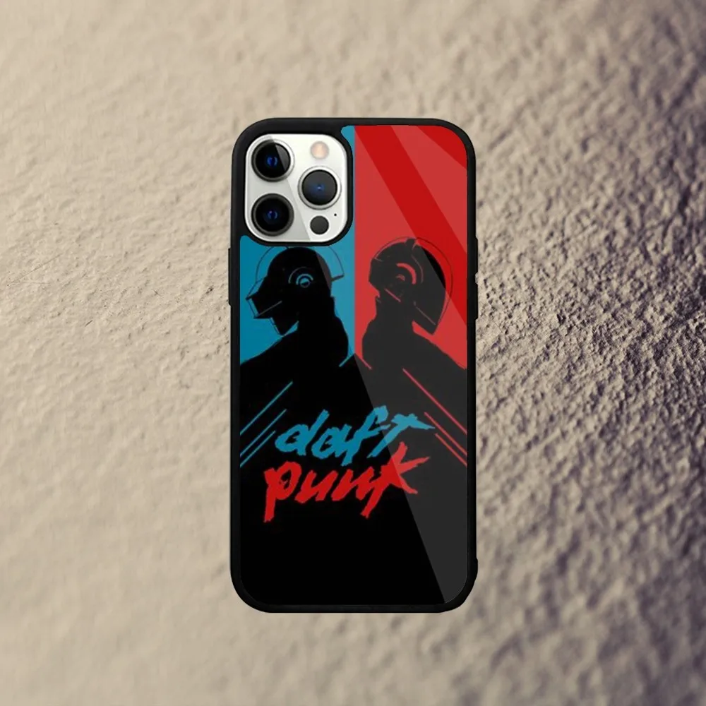 D-Daft P-Punk Band   Phone Case For iPhone 15,14,13,12,11,Plus,Pro,Max Mini Magsafe Magnetic Wireless Charging