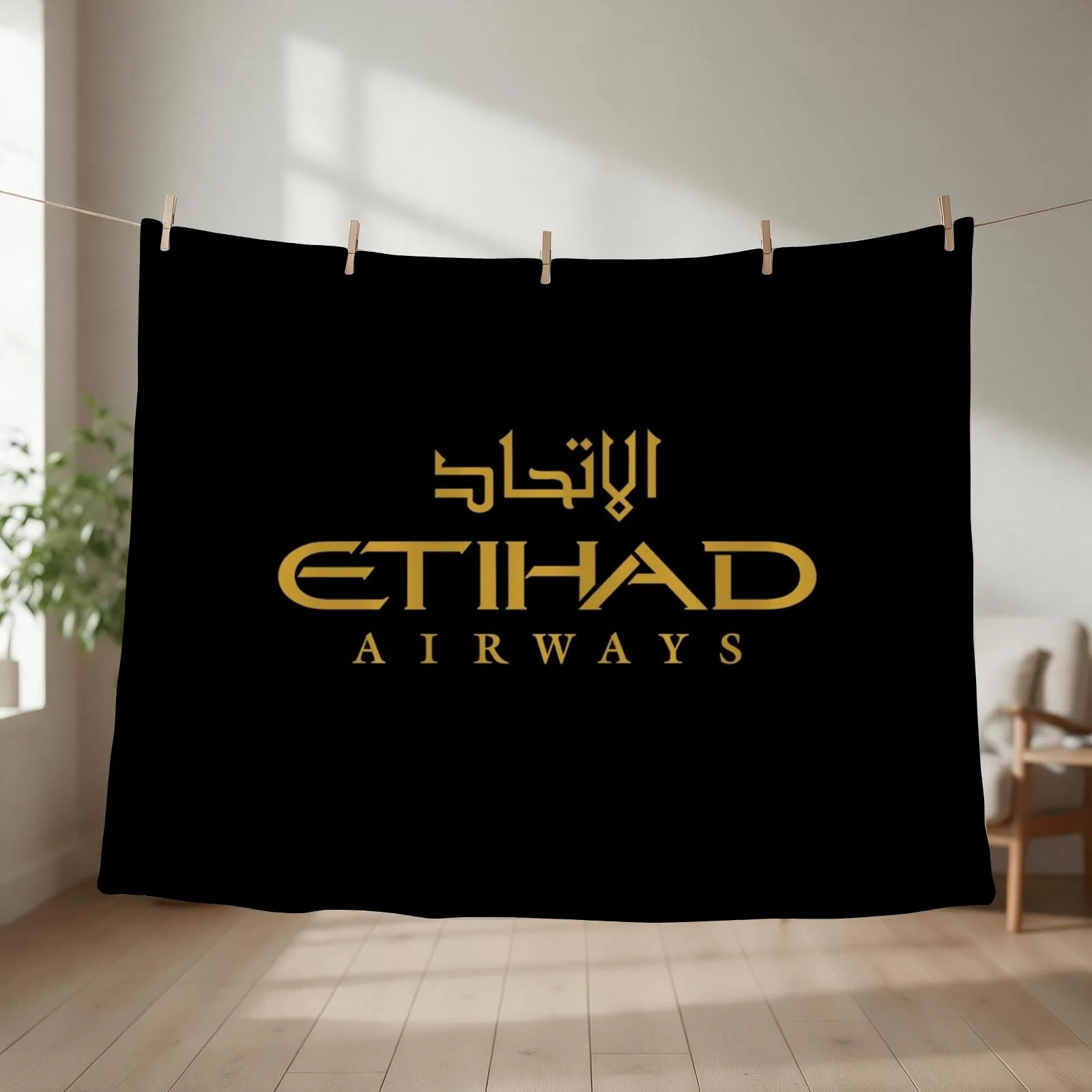 dubai airways Throw Blanket Hair for babies Flannels Designers Blankets