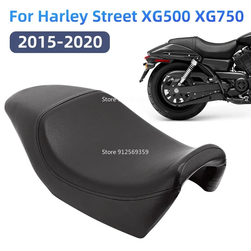Motor cycle One Piece Saddle Cushion Front Driver Rear Passenger Seat Cushions Fit For Har ley Street XG500 XG750 2015-2020