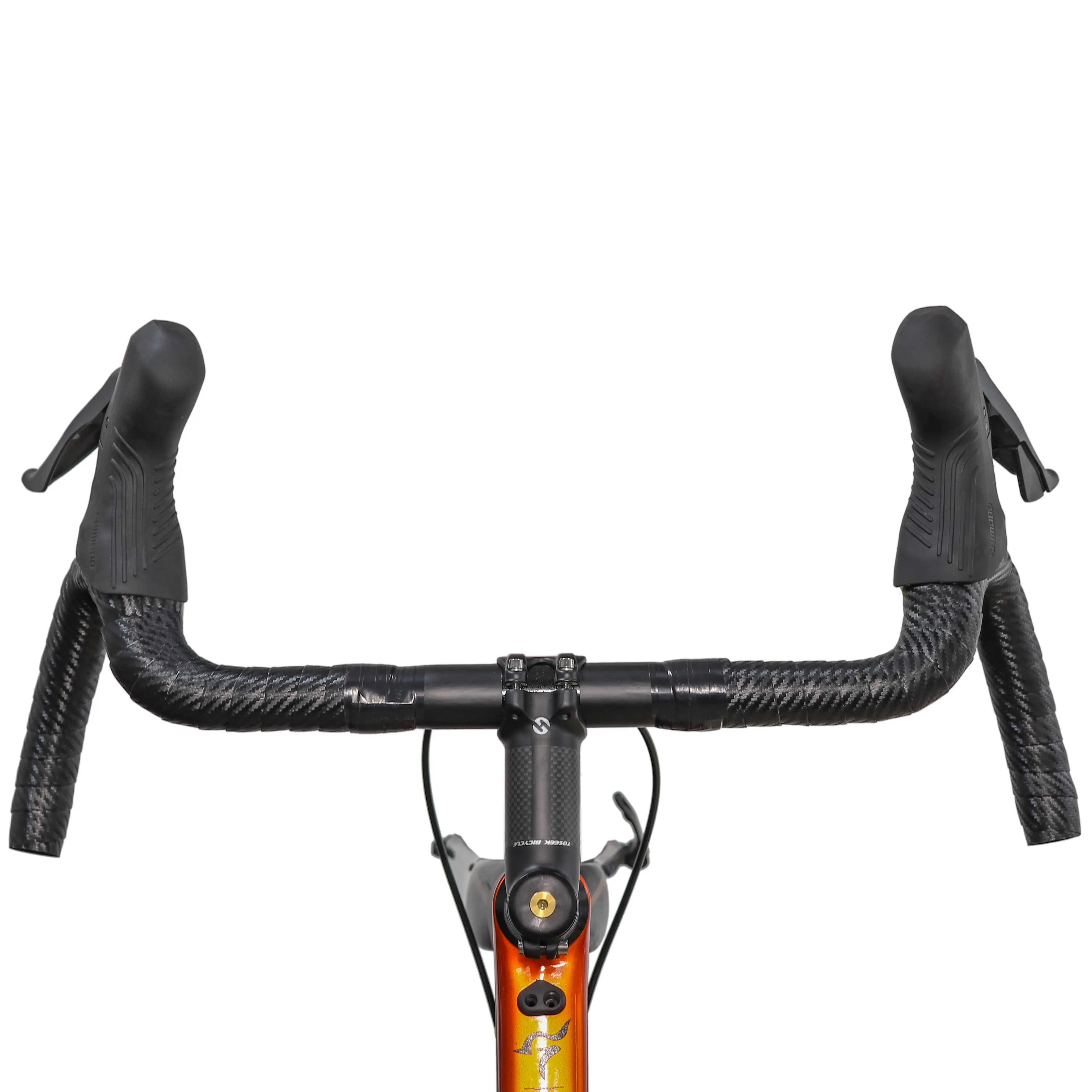 Carbon-Gravel-Lenker Big Flare Bar Cyclocross Rennrad-Lenker 400/420/440mm 30 Grad