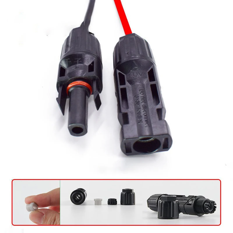 DC7909 DC8020 Male to Solar Connector Charging Cable DC7909/8020 Suitable for Outdoor Power Connection of Shopkeepers 1.8 Meters