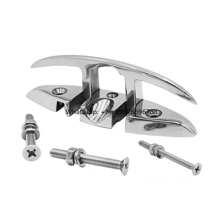 

316 Stainless Steel Marine Hardware Boat Cleat Manufacturer