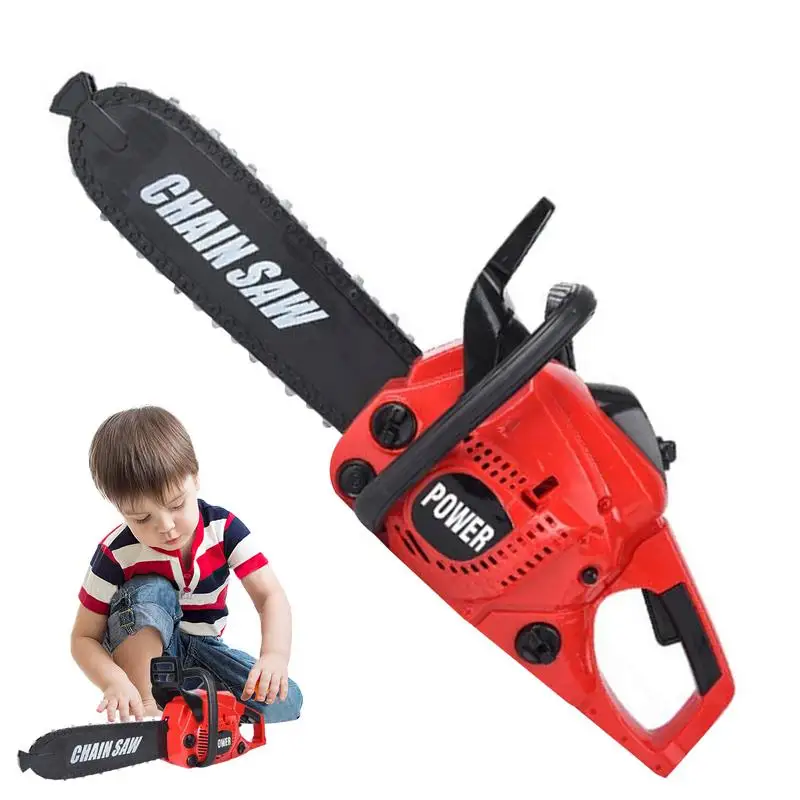 

Kids Chainsaws Electric Toy Repair Toys Realistic Sound Children Pretend Play Halloween Interactive Birthday Gift For Kids Toys