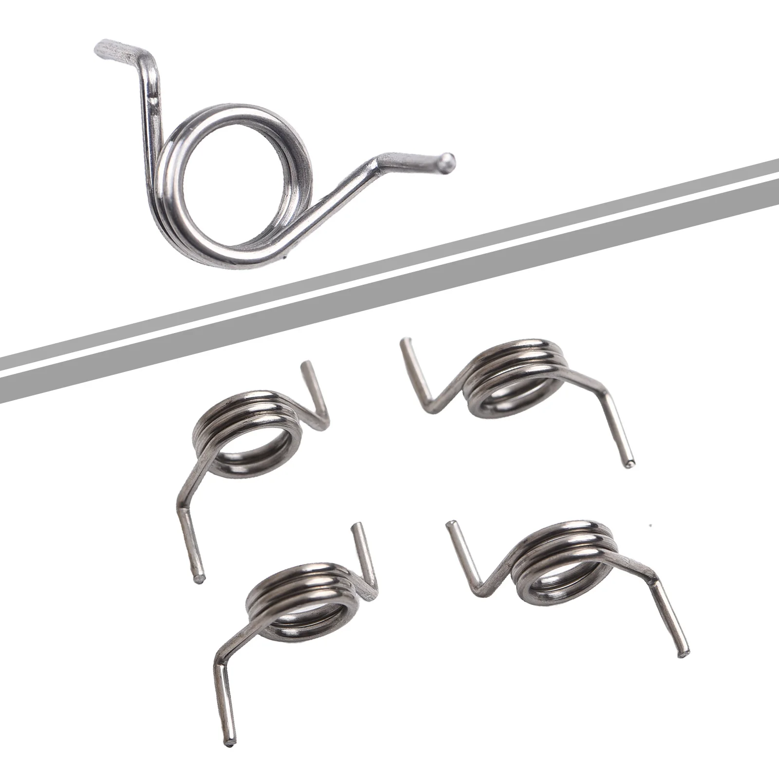 

4pc Door Lock Spring Set L&R For-Mercedes W203 W211 W209 C / E / CLK Class Car Door Lock Block Repair Spring Auto Accessories