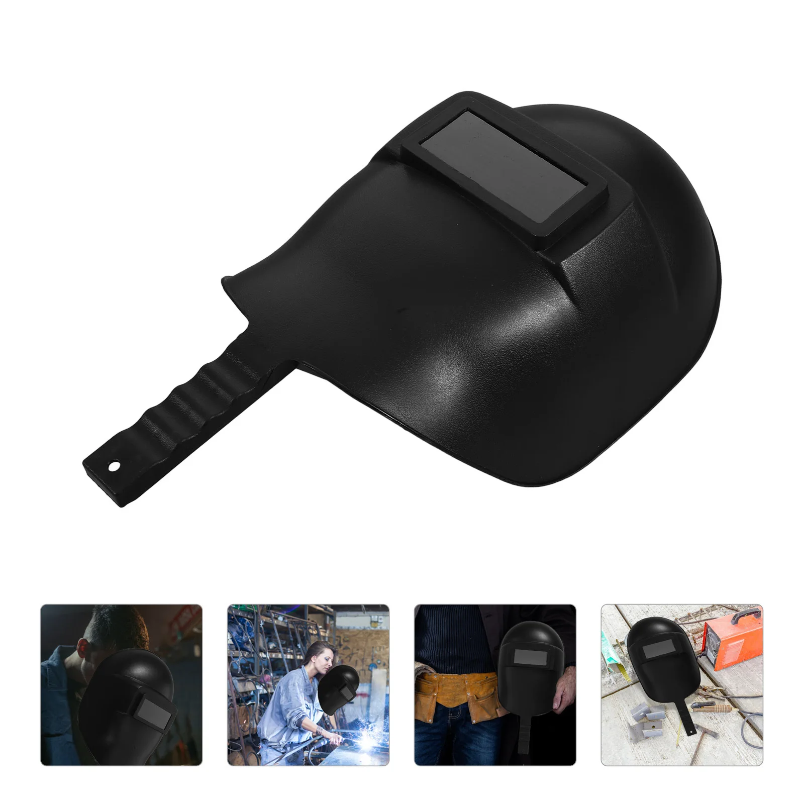 

Handheld Welding Black Flip-Up Movable Lens Auto-Darkening Welding Face Protector for Grinding Cutting High-Definition