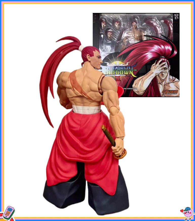 

Original Storm Toys 1/12 Finished Movable Doll Series Series Samurai Spirits Anime Action Figure