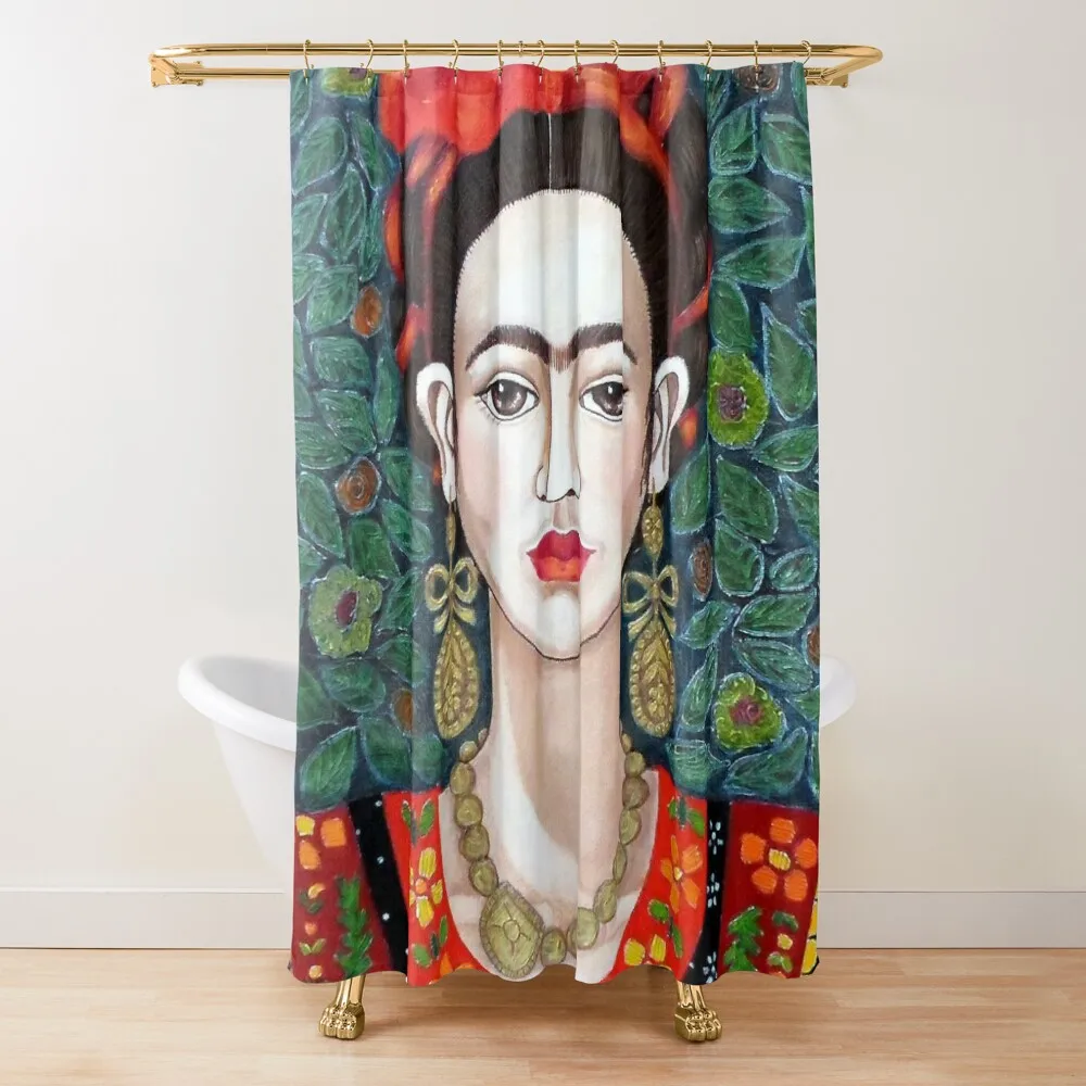 

Frida, a woman of great loves Shower Curtain For Bathroom Bathroom And Shower Shower Bathroom Curtain