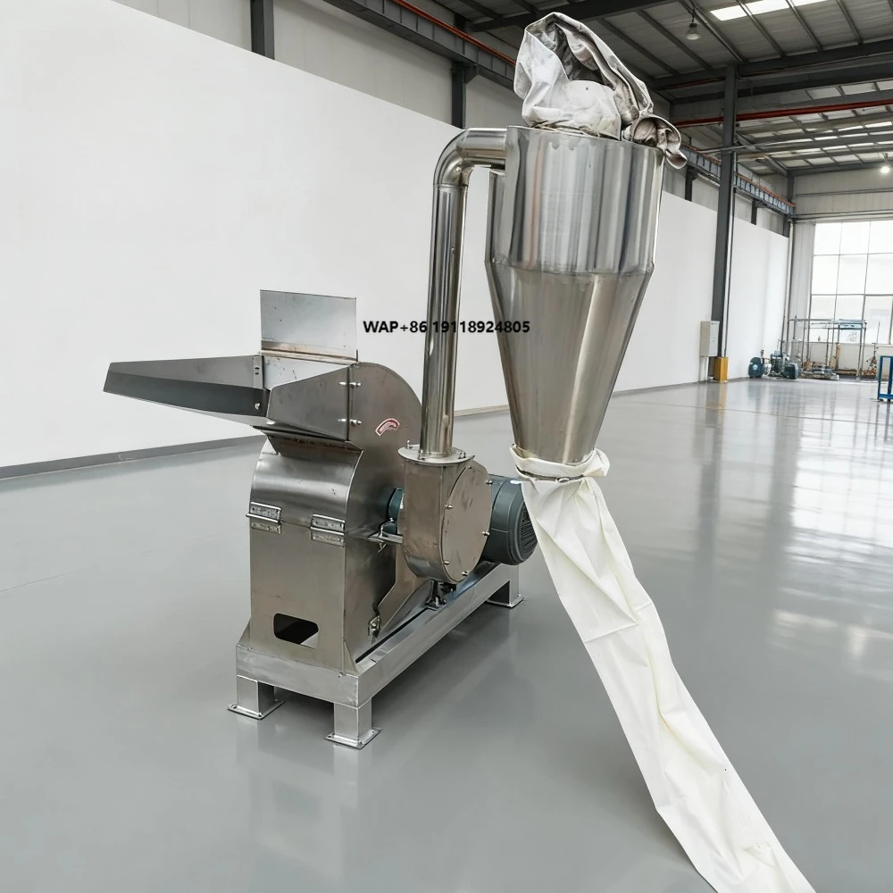 High Quality Stainless Steel  Seed Flour Mill Animal Feed Grinder Grain Universal Milling Machine Universal Grinder Crusher