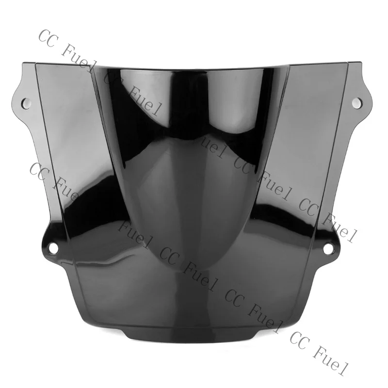 C+ Black Windshield Windscreen Double Bubble for Honda CBR600RR 2013-2015 F5