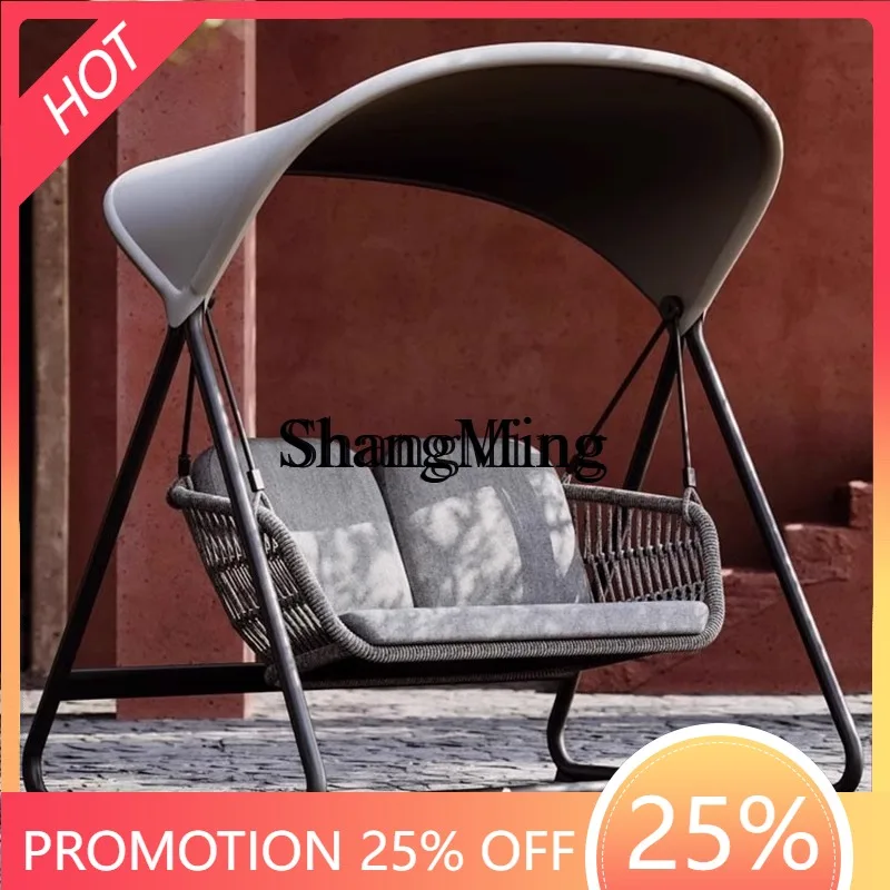 

SM садовые качели, подвесной стул, подвесная корзина, колыбель, подвесная интернет-знаменитость, водонепроницаемый солнцезащитный крем, одинарный, двойной I