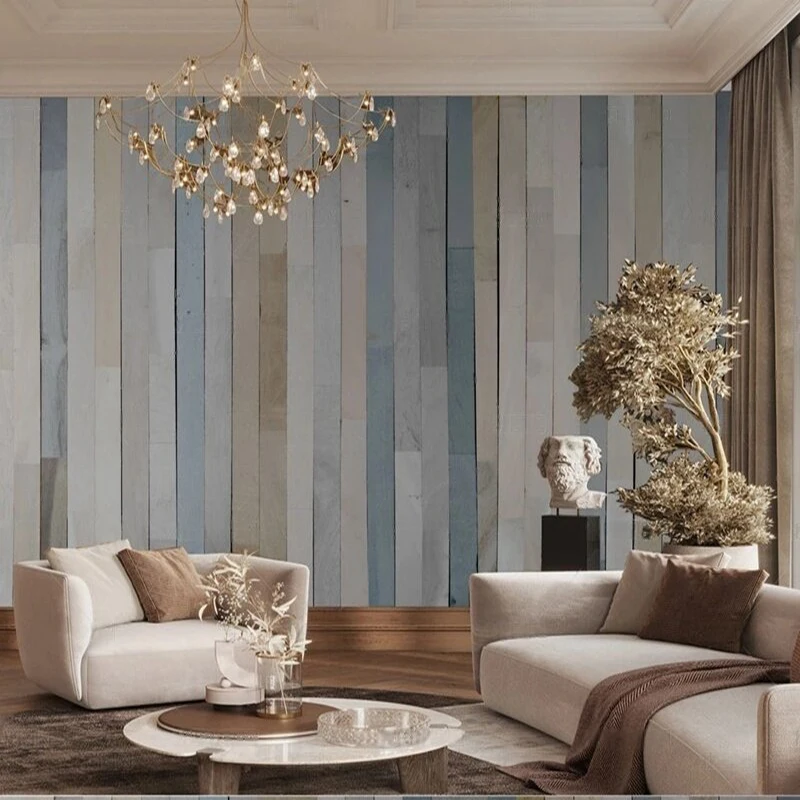 High-end light luxury color pattern full-screen background decoration picture TV luxury home decoration background wall