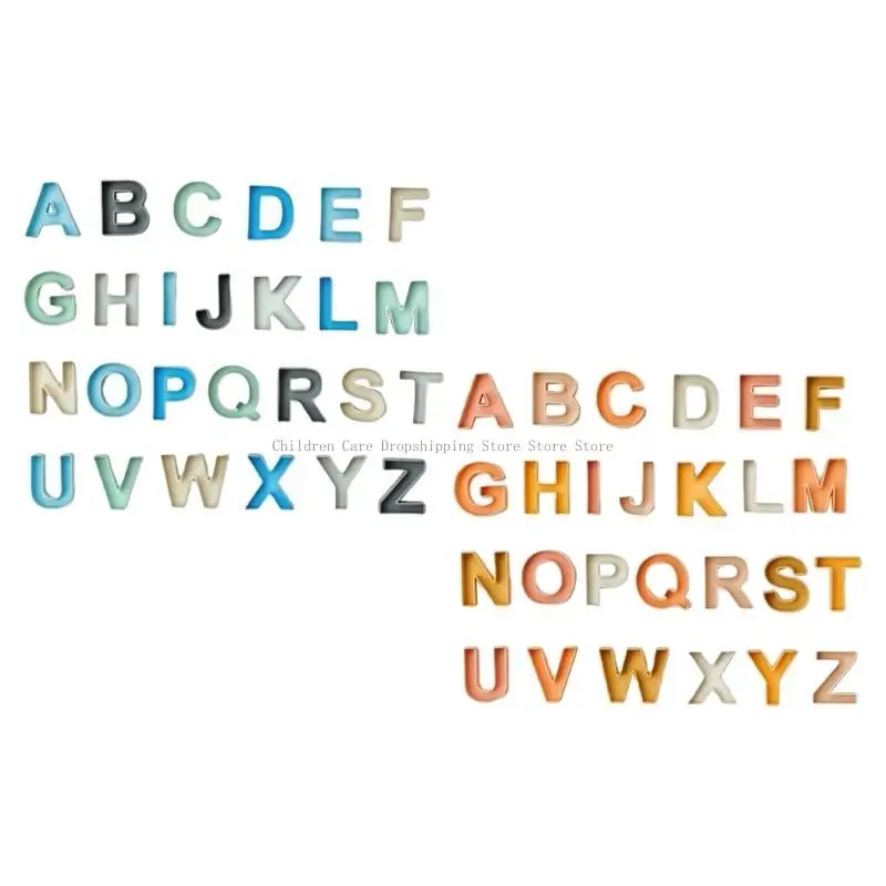 Ensemble lettres en silicone pour l'apprentissage du bain le plaisir pour les garçons les filles