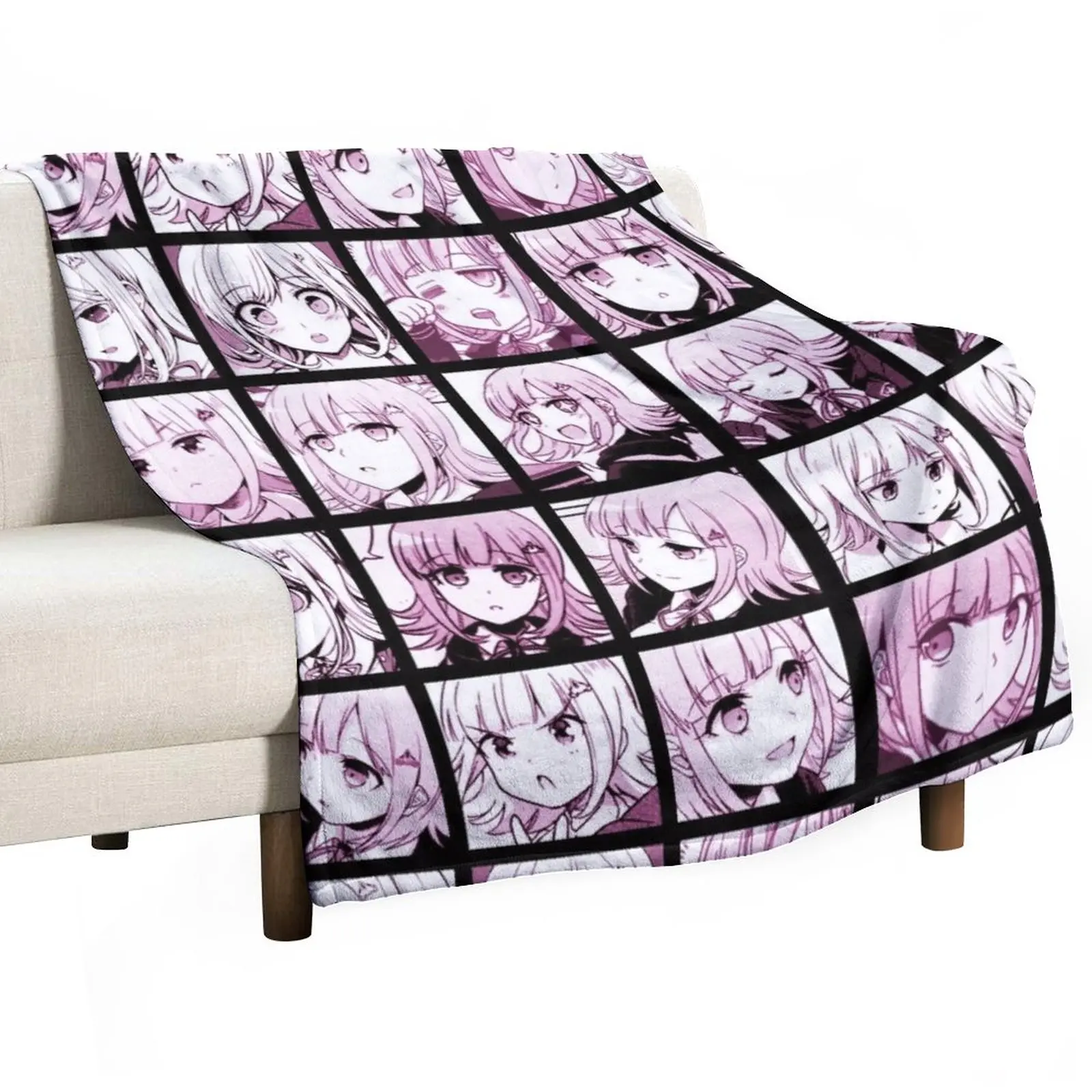 

Chiaki Manga Collection (Colored) Throw Blanket Designer Blankets Heavy Blanket