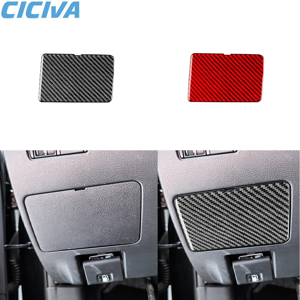 For Nissan Altima 2019 2020-2024 Carbon Fiber OBD interface 1 pc Decoration Trim Stickers Car Interior modification Accessories