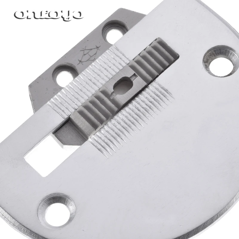 Industrial Sewing Machine Tools Needle Plate 18030 And Feed Dog 18031 Fits  For JUKI DNU-1541