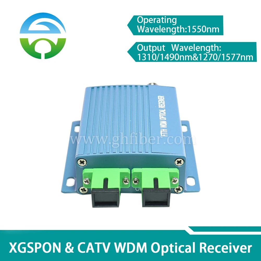XGSPON&CATV WDM Optical Receiver Passive Triplexer Minimode 1270/1577nm