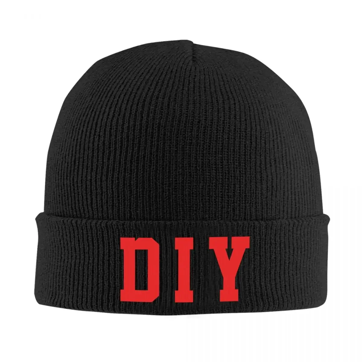 DIY Your Picture Knitted Hat Women's Men's Skullies Beanies Winter Hats Personalized Customized Customization Warm Cap