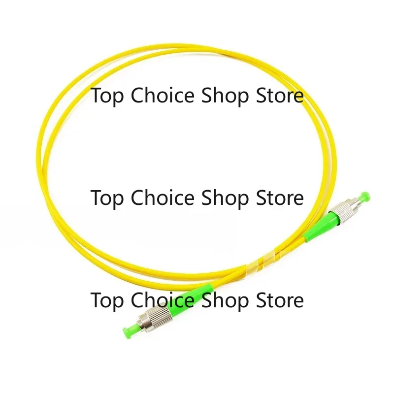 320nm 430nm 400-1100nm SM300 HI780 2.2um MFD End Cap Cable Singlemode 0.9mm 900um Simplex FC APC 1m 2m 8m Fiber Optic Patch Cord