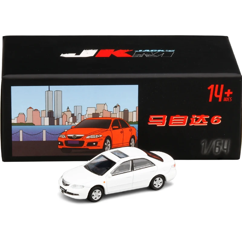 1:64 MAZDA 6 Alloy Car Model Diecast Toy Vehicle Metal Car Model Kids Toy Gift Collection