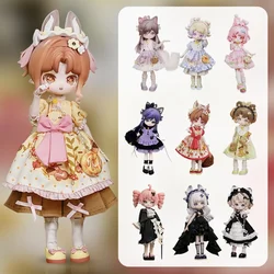 Come4free Minty Strange Forest Series Action Figure  OB11 20cm Bjd detachable and movable joint doll cute toy set surprise gift