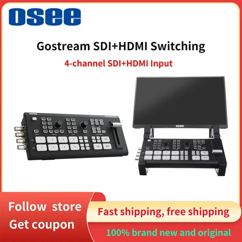 OSEE GoStream Duet 4-Channel HDMI Video Switcher