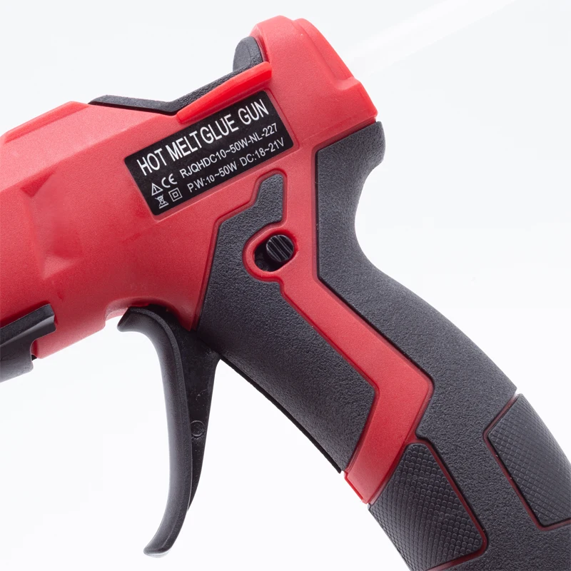 Bateria de lítio Hot Glue Gun, Ferramenta, Adequado para WORX 6PIN, 18 V, 20V, 7mm Cola em Bastão, sem Bateria