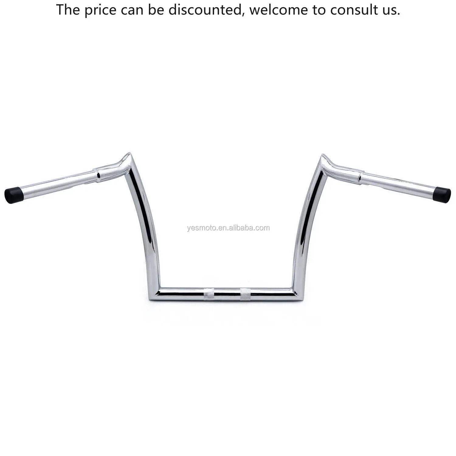

Motorcycle Handlebar Chrome 12" Bagger Monkey Ape Hanger HandleBar 1.25" For 2015-2019 Road Glide FLTRX/S FL