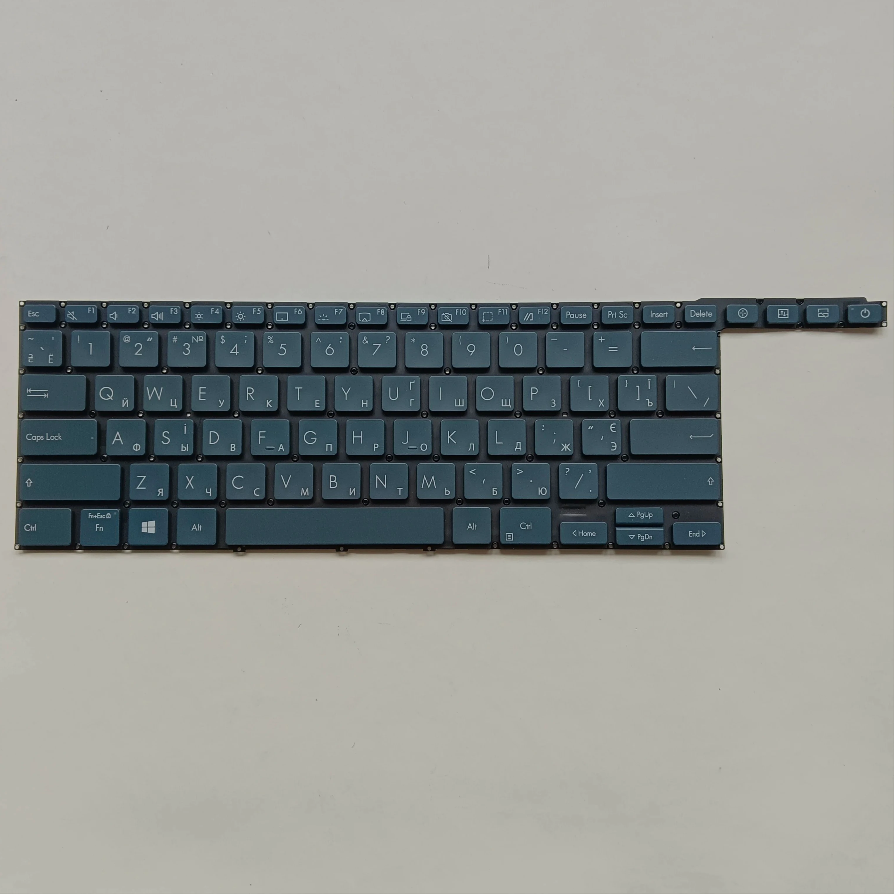 Imagem -02 - Xin-teclado Portátil Retroiluminado Russo-americano Asus Zenbook Pro Duo 15 Ux581 Ux581g Ux581gv Ux581lv x2 Pro Ux5000g