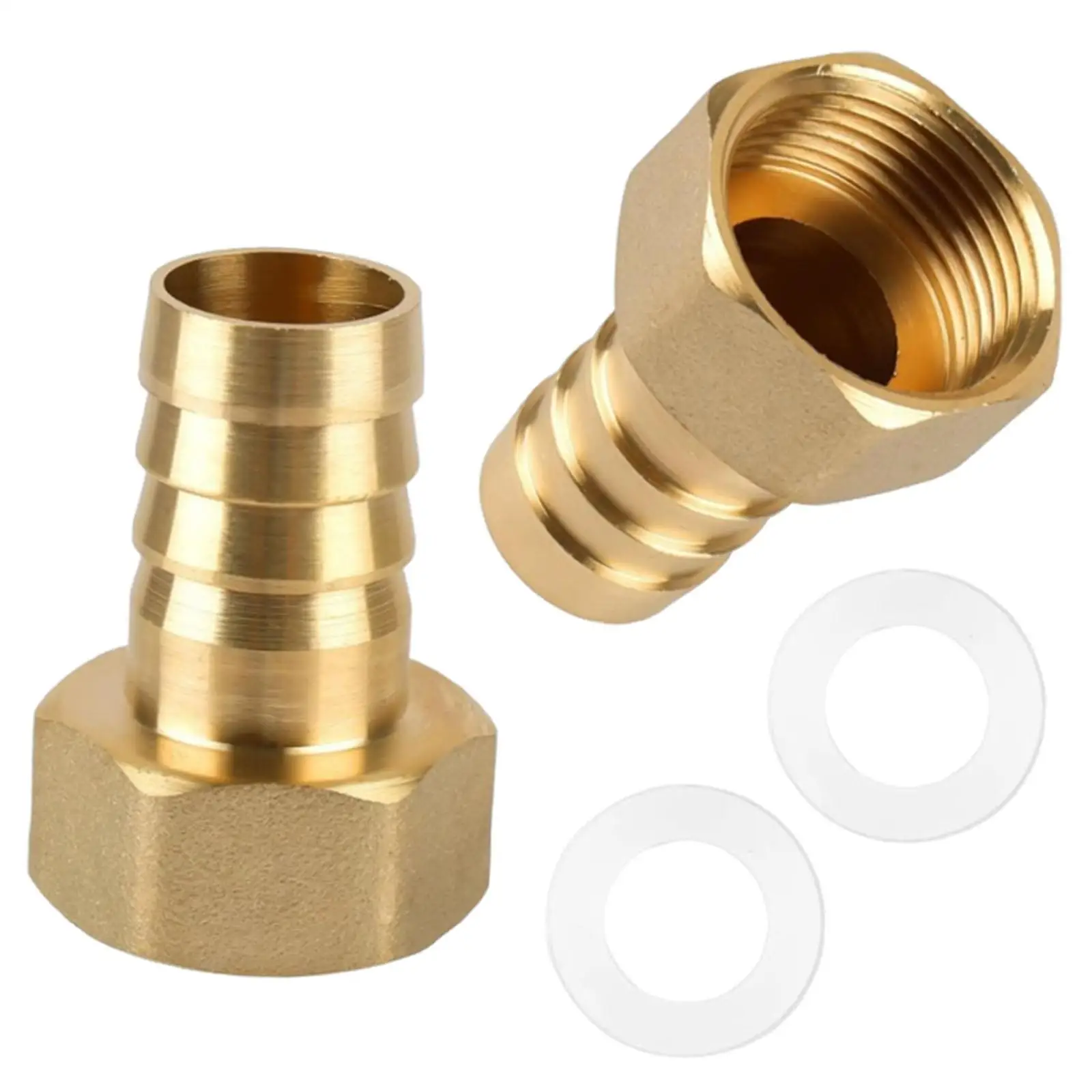 

2x Faucet Hose Connectors Professional, Multifunctional Efficient Accessory Easily Install Practical, Adapter Quick Connect