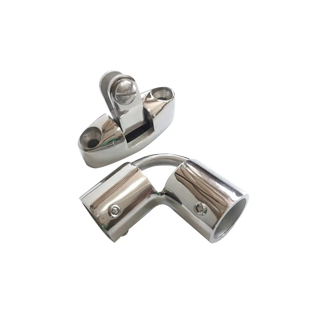 Deck Hinge Marine Fittings Joints Yacht Double-headed Sliding Cap Hardware Fitting Supplies 316 Stainless Steel