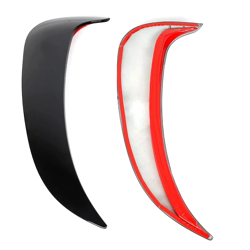 Front Door Side Mudguard Shovel Fin Vents For Dodge Charger 2015-2021