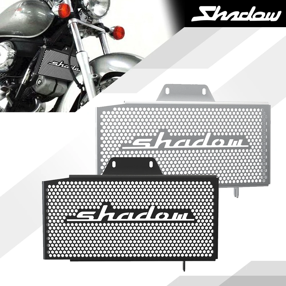 For Honda VT 125 shadow 1999- 2007 2006 2005 2004 Shadow 125 Radiator Grille Guard Cover Protector Motorcycle Oil Cooler guard